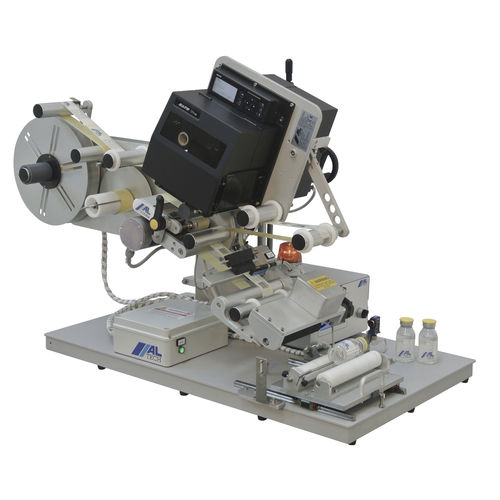Rotuladora semiautomática - ALmatic C - ALTECH - para garrafas / para tubos / de etiquetas / rótulos adesivos