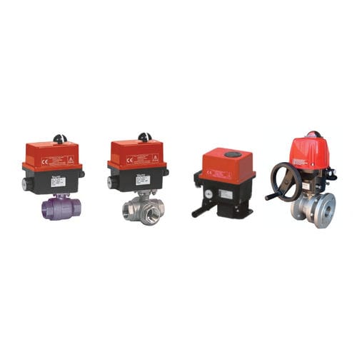 Atuador de válvula elétrico - ABV - rotativo / IP65 / regulável