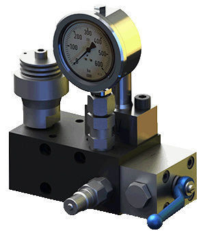 Acoplador hidráulico de aperto manual - IMCU-001 - Inosol