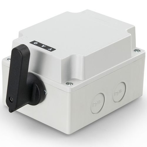 Interruptor de cames - CA0160008S31 - BREMAS BETTER SWITCHES - 5 polos / com caixa selada / IP65