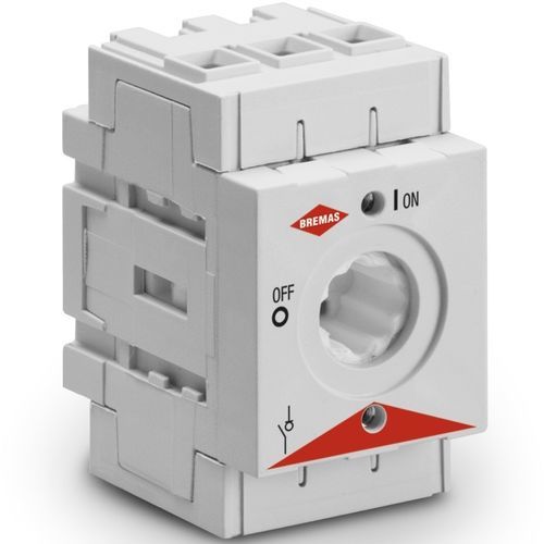 Chave seccionadora de baixa tensão - DS0323RRK6 - BREMAS BETTER SWITCHES - tripolar / CA / de segurança