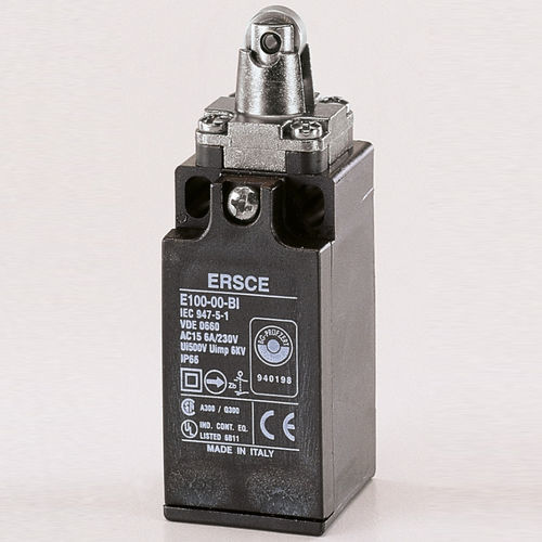 Chave fim de curso para atuador - E10000BI - BREMAS BETTER SWITCHES - IP66 / de segurança / com atuador de haste com rolete