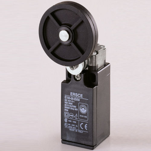 Chave fim de curso para atuador - E10000EI50 - BREMAS BETTER SWITCHES - IP66 / de segurança / com atuador de haste com rolete