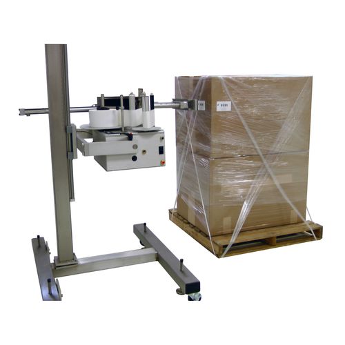 Rotuladora controlada por CLP - Q34 - Quadrel Labeling Systems - de paletes / para aplicação lateral