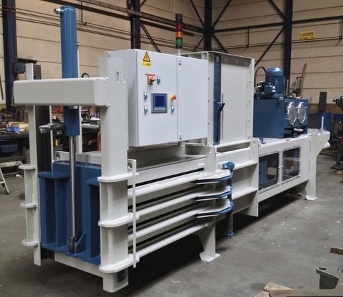 Prensa enfardadeira para têxteis - HM - Valvan Baling Systems NV - horizontal / com abertura superior / de canal