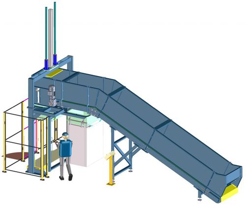 Ensacadeira de big-bags - Valvan Baling Systems NV