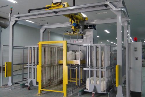 Sistema de paletização automático - Valvan Baling Systems NV