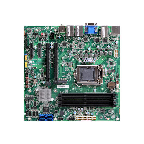 Placa-mãe micro-ATX - CMS310- W480E/Q470E - DFI - Intel® Core™ de 10ª geração / Intel® Q470E / Intel® W480E