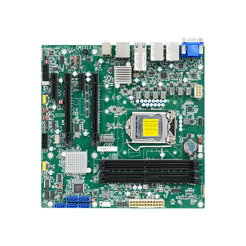 Placa-mãe micro-ATX - CMS311-W480E/Q470E - DFI - Intel® Core™ de 10ª geração / Intel® Q470E / Intel® W480E