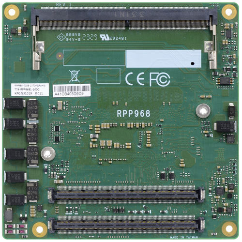 Computador em módulo COM Express Compact - RPP968 - DFI - Intel® Core™ i5-1335UE / Intel® Core™ i7-1370PE / Intel® Core™ i5-1340PE