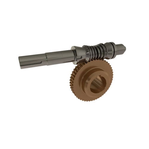 Engrenagem sem-fim - Cone Drive Operations, Inc. - espiral / com cubo / em aço inoxidável