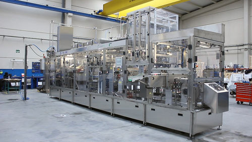 Envasadora-seladora automática - DP40C - SYNERLINK - de copos / para laticínios / para produção de sorvetes
