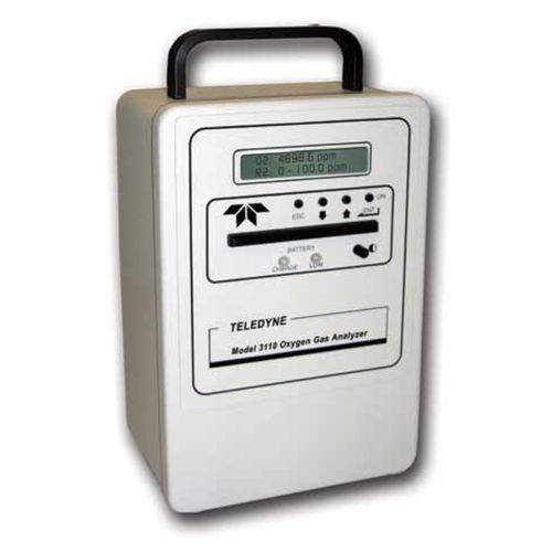 Analisador de oxigênio - 3110 series - Teledyne Analytical Instruments - de vestígios / portátil / compacto