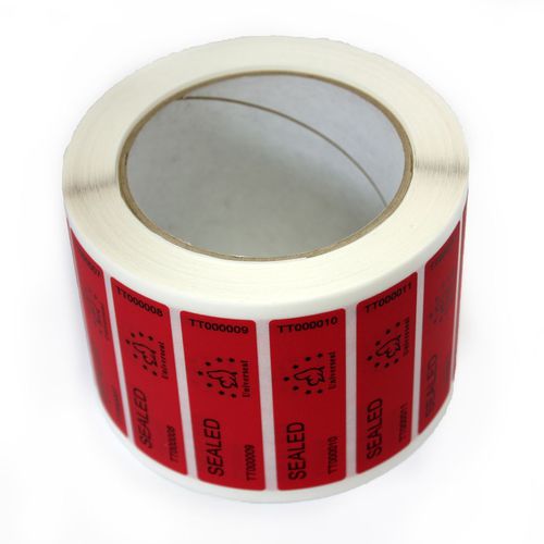 Etiqueta de transferência térmica - UV003-S-RES-R - Universeal (UK) Ltd - de segurança / autoadesiva / infalsificável