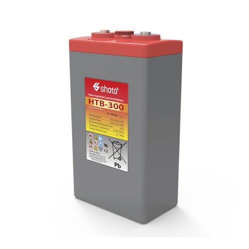 Bateria de chumbo - HTB series  - Shoto / Shuangdeng Group Company Limited - monobloco / 2 V / para equipamento de telecomunicações