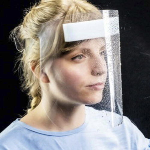 Protetor facial descartável - PPE - Stäger Verpackungen GmbH - de proteção contra raios UV / para uso médico