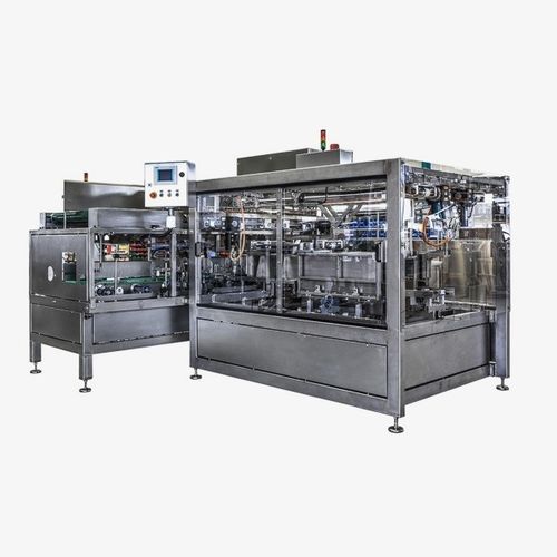 Encaixotadora/embaladora de bandejas horizontal - Carpentier Packaging GmbH - automática / para material a granel / para produtos alimentares congelados