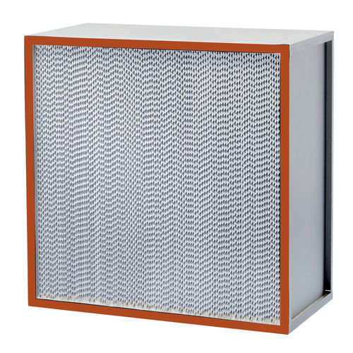 Filtro de ar - Absolute™ 1FRSI series - Camfil - em painéis / de fibra de vidro / em aço inoxidável