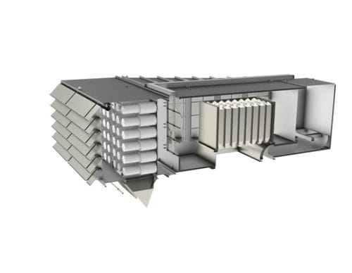 Silenciador para ventilador - Camfil - para turbina / de ar