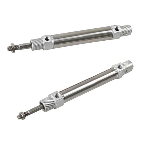 Cilindro pneumático - MCKMI  - Mindman Industrial - em aço inoxidável / mini