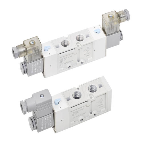 Válvula direcional pneumática spool - MVSC-300 - Mindman Industrial - acionada por solenoide / 3/2 vias / de 5/2 vias