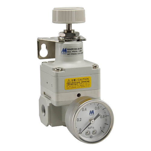 Regulador de pressão para ar comprimido - MAIR200 - Mindman Industrial - de simples estágio / industrial