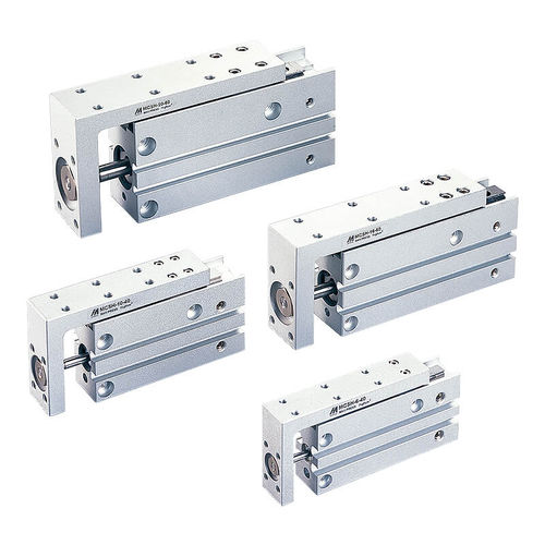 Guia de deslizamento pneumática - MCSH - Mindman Industrial - linear / de precisão / compacta
