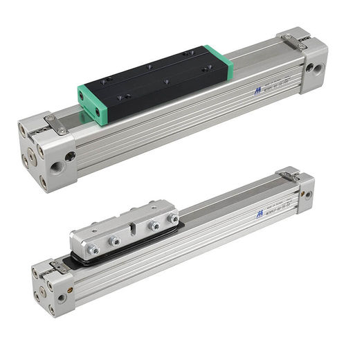 Atuador pneumático - MCRPL/F - Mindman Industrial - linear / sem haste / para cargas pesadas