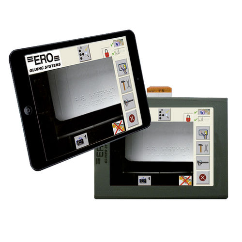 Sistema de inspeção para Braille - ERO-BR - ERO Gluing Systems - com câmera / automático / para controle de qualidade