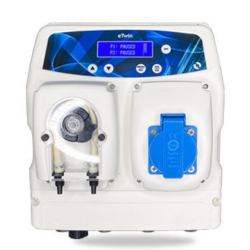 Bomba peristáltica - eTwin S - Etatron D.S. - para produtos químicos / elétrica / estacionária