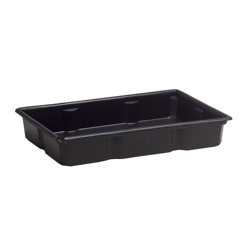 Bacia de contenção em polietileno - 256 series - Kiga GmbH - com grelha galvanizada / com grade de piso removível