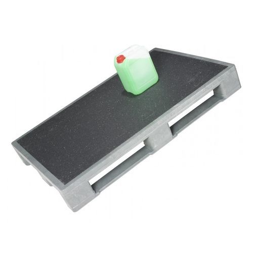 Palete antiderrapante - 2033/0-G-AM - Kiga GmbH - em plástico / industrial / higiênico