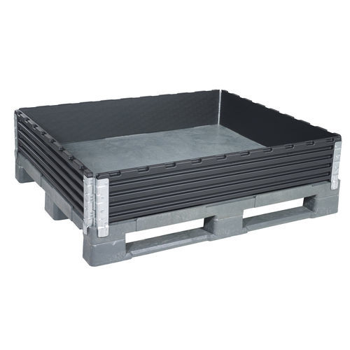 Caixa-palete em material plástico -  1A0012 - Kiga GmbH - em aço / de alumínio / em ferro