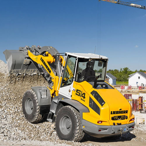 Carregadeira de rodas - L 514 Stereo - Liebherr Excavators - articulada / compacta / para obras