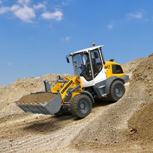 Carregadeira de rodas - L 507 Stereo - Liebherr Excavators - articulada / pivotante