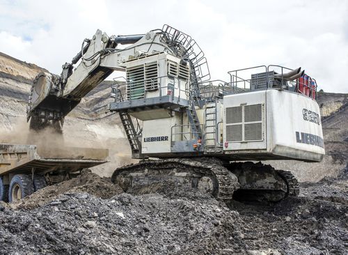 Escavadeira grande - R 9250 G6 - Liebherr Excavators - de esteiras / Tier 4 Interim / Tier 2
