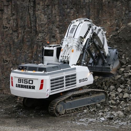 Escavadeira grande - R 9150 G7 - Liebherr Excavators - de esteiras / Tier 2 / Tier 4 Interim