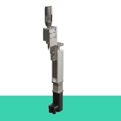 Máquina estacionária de solda por ultrassom - MS sonxACT SERVO 35-100 RF - MS Ultraschall Technologie GmbH - com servoacionamento / em linha / para plástico