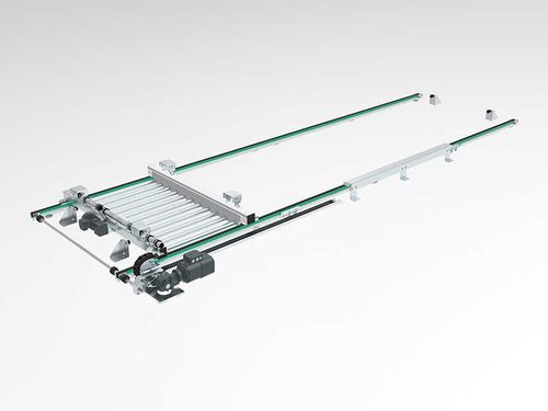 Transportador de rolos - Pamminger Verpackungstechnik Ges mbH - de transferência / de acionamento por corrente / para paletes