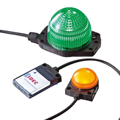 Indicador luminoso para montagem em superfície - LH Series - IDEC - de LED / à prova de água / washdown