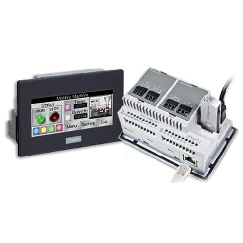 CLP compacto - FT1A  - IDEC - com entradas analógicas / saídas analógicas / em rede Ethernet