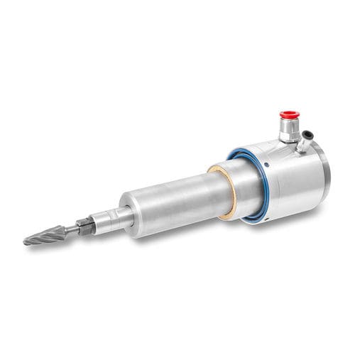Fuso pneumático de rebarbagem - RWA 2-22 - BIAX - Schmid & Wezel GmbH - para usinagem / para robô / montado em flange