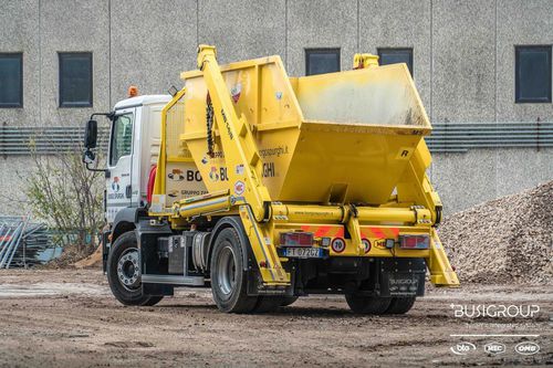 Sistema de elevação hidráulico - MBN-SF - B.T.E. SPA - para caminhão basculante