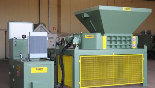 Triturador de 2 eixos - TR30 - CO.PAR.M. SRL - de papel / de resíduos