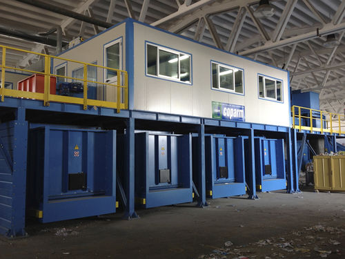 Estação de tratamento de resíduos industriais - CO.PAR.M. SRL - de papel / de plástico / de papelão