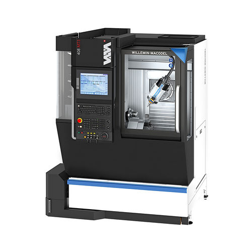Centro de usinagem CNC 8 eixos - 408MTS - Willemin-Macodel - vertical / HSK-E 25 / 70 ferramentas