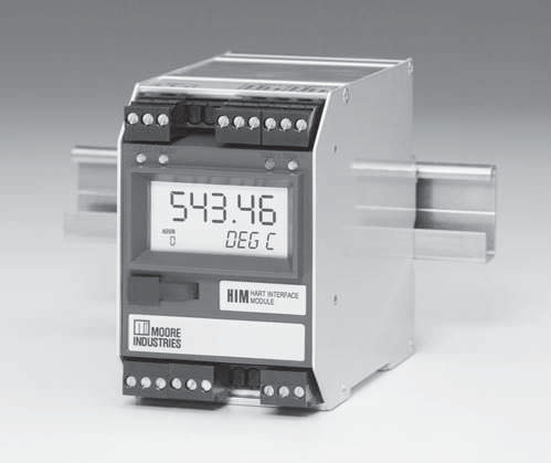 Módulo de interface HART - 24 VDC, 4 - 20 mA | HIM - Moore Industries