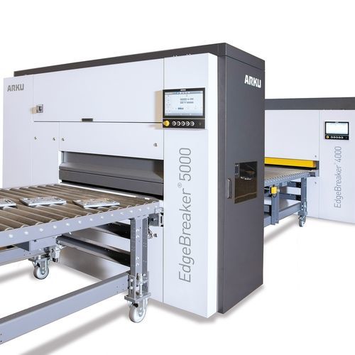 Rebarbadora de escova - EdgeBreaker&reg; 9000 Line - ARKU Maschinenbau GmbH - de arredondar cantos / de corte / de remoção de escória