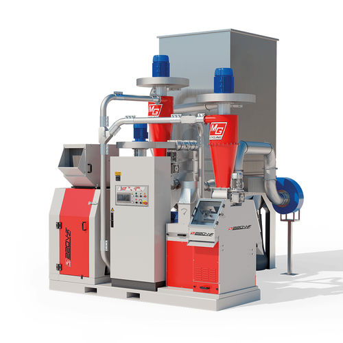 Linha de reciclagem para alumínio - MG 220 VZT - MG RECYCLING SRL - de cabos elétricos