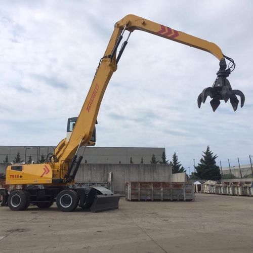 Manipulador de materiais de rodas - T916 - OFFICINA MECCANICA F.LLI TABARELLI SPA - hidráulico